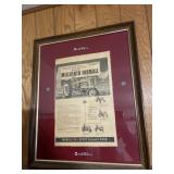 Farmall framed items