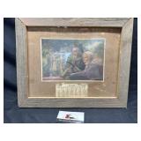 Framed 1914 Anita, IA calendar