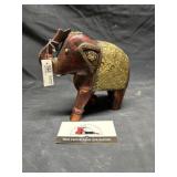 Sudan India hand carved elephant