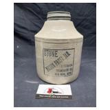 Stoneware Mason Fruit jar red wing