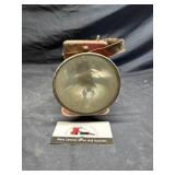 Vintage red metal lantern