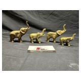 Brass elephants