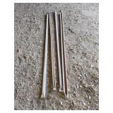 4 Steel Fence Corner Btaces 9 ft