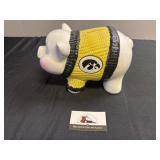 Iowa Hawkeyes piggy bank