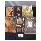 Vintage Playboy magazines