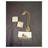 Us quarter dollar necklace