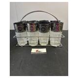 MCM Culver highball glass set