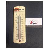 Plastic advertising thermometer