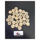 Wooden coins
