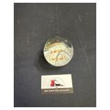 Glass paperweight