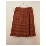 Vintage Homemade Plaid Skirt