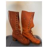 Vintage Leather Boots Size 9