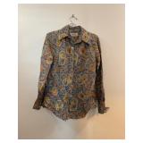 Emily M Button Up Shirt Size 6