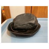 Coach Leather Hat