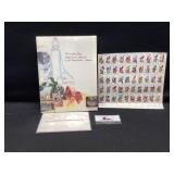 1981 mint set of commemorative stamps