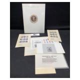 1986 presidential mint stamp set