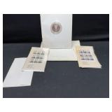 1986 presidential mint stamp set
