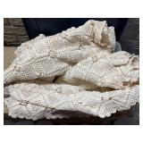 Hand crochet bed spread