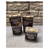 Hershey cans