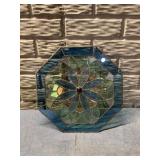 Stained glass wall decor