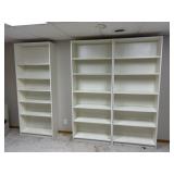 Three White Shelves