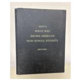 Whoï¿½s who among High School Students