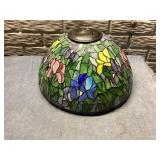 Stained glass lamp shade