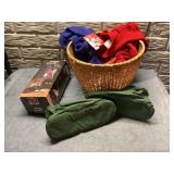 Slippers, hats, gloves