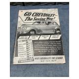 1941 Go Chevrolet magazine