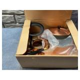 Copperware fondue set