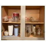 Cabinet of Misc Kitchenware