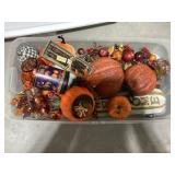 Tote of fall decor