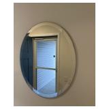 17 inch round mirror