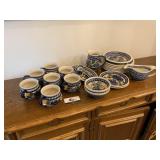 Boleslawiec grape ceramic ware