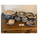 Boleslawiec grape ceramic ware