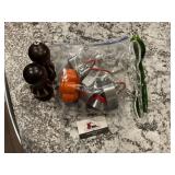 Salt and pepper shakers , cookie cutters