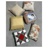 Pillows and blankets