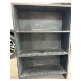 Patriotic painted shelf