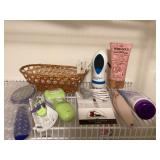 Pedicure tools, face cleansers
