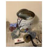 Flat marbles, glass gems, stones