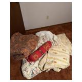 Miscellaneous comforters and blankets