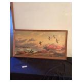 Mid century modern picture approximately 50 x 27