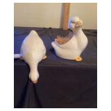 Ceramic geese