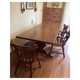 Q kitchen table approximately 94 inches long w