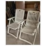 Folding chairs plastic