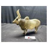 MCM plastic longhorn decor