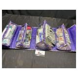 Folding case of craft items