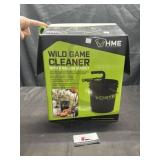 Wild game cleaner