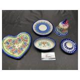 Unikat polish dishes and bell