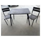 Table and chairs